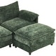 preview thumbnail 9 of 28, Moasis 142 Inch Modular Velvet Sectional Sofa with Movable Ottoman and Pillow Armrest for Living Room