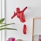 preview thumbnail 39 of 39, Finesse Decor 13" Wall Runners Metallic Red