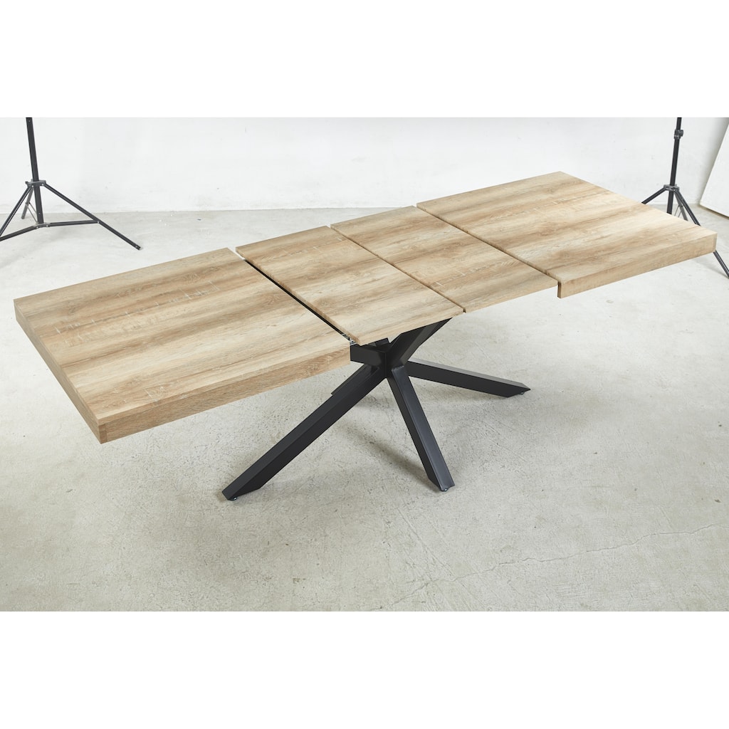 Extendable Multi Function Table MDF Top for Dining Office and Coffee - Walnut