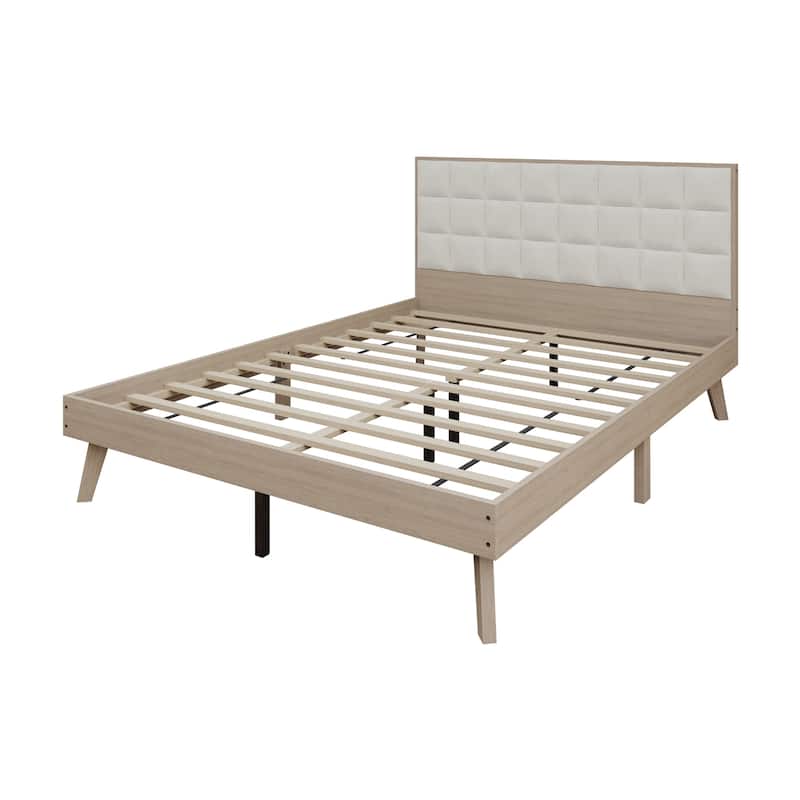 CraftPorch Vintage Wooden Platform Bed