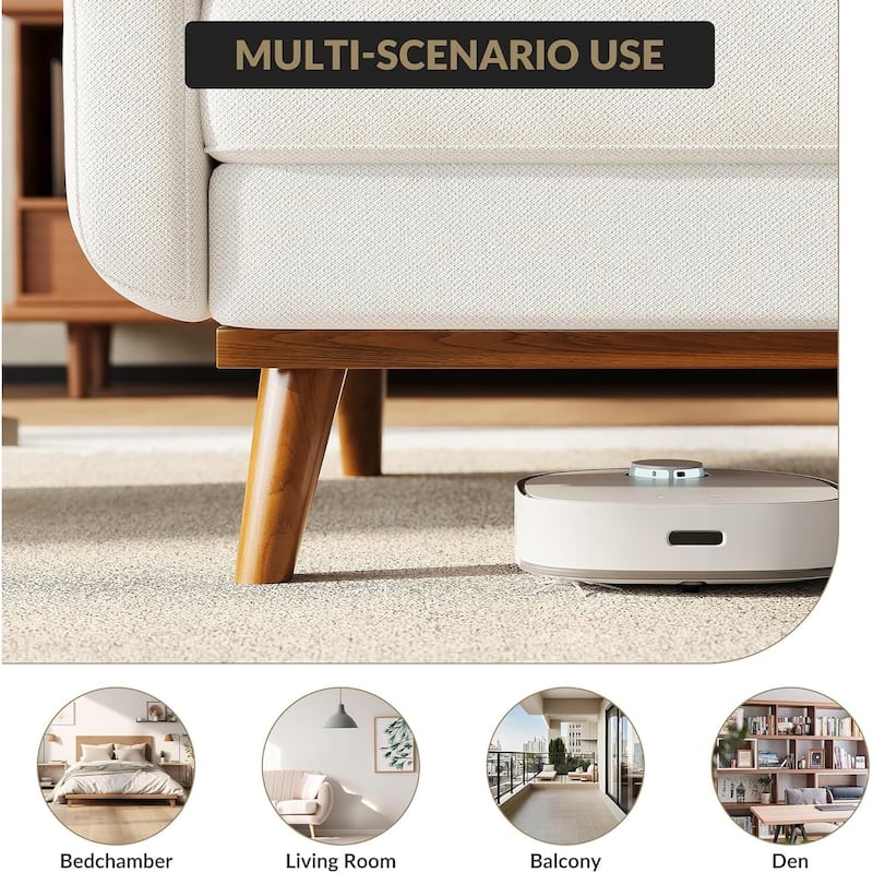 2 Seater Teddy Fleece Boucle Upholstered Sofa Loveseat Couch for Home