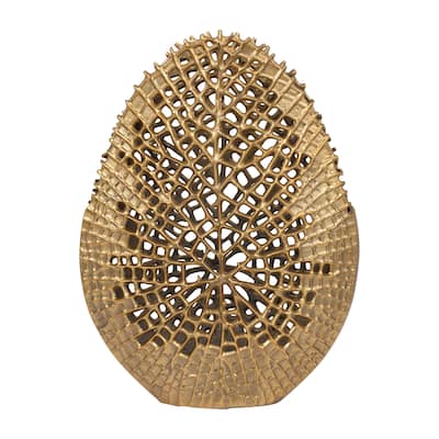 Sagebrook Home Aluminum Vase - Elevate Your Space With Elegant Decor