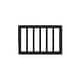 preview thumbnail 2 of 3, Storkcraft & Graco Toddler Safety Guardrail (Dowels) Black