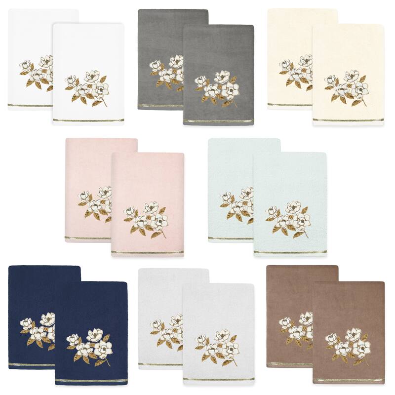Authentic Hotel and Spa Turkish Cotton Maggie 2 PC Bath Towel Set