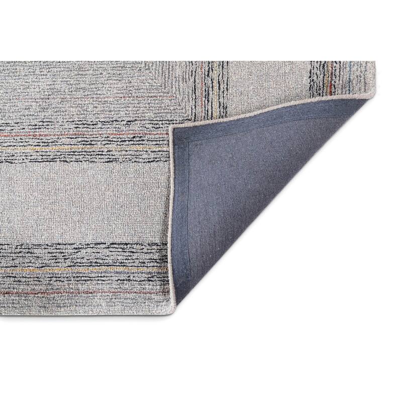 Terra by Obeetee Jaipur Boxes Gray Rug