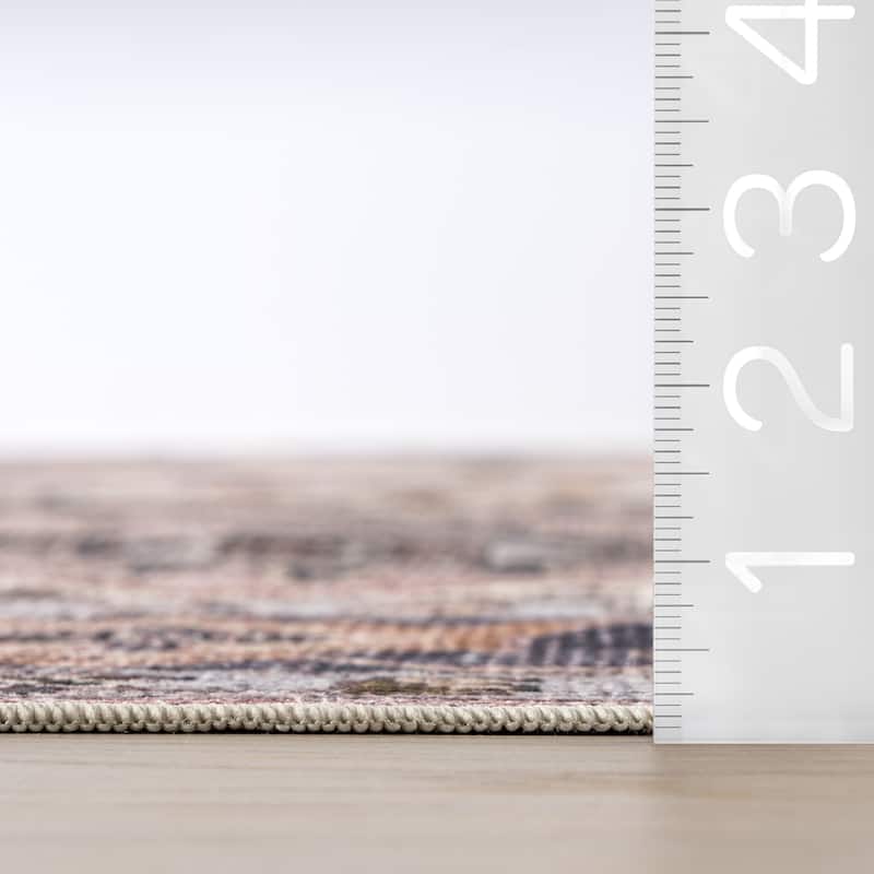 Nuloom Fonia SplashGuard Machine Washable Area Rug