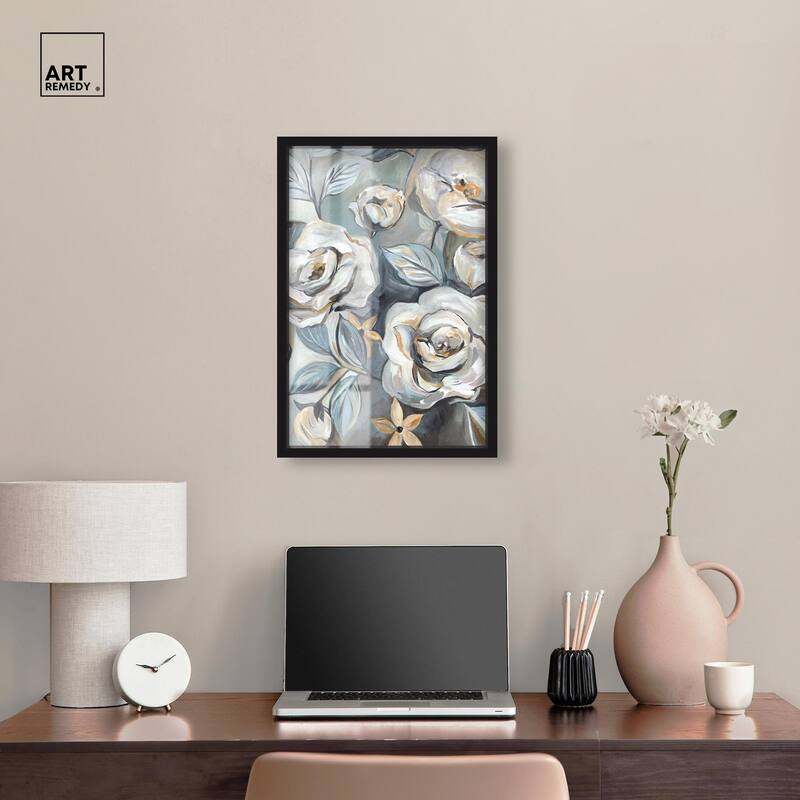 Grey Delight Shadowbox by Art Remedy