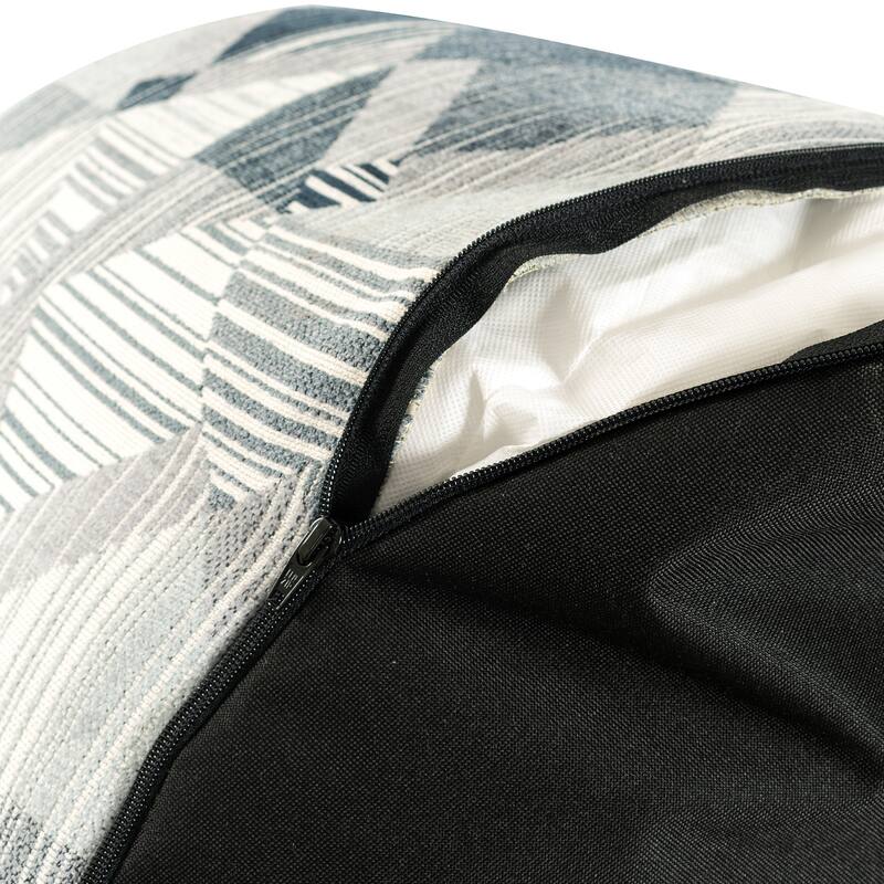 Prisma Navy Foot Pouf