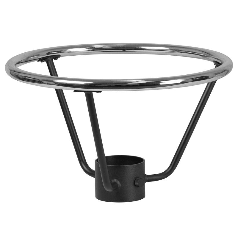 2Pk Bar Height Table Base Foot Ring with 4.25" Column Ring - 19.5" Diameter