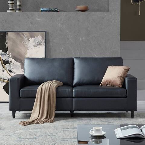 PU Leather Loveseat Sofa Couch