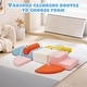 preview thumbnail 19 of 42, Soft Foam Climbing and Crawling Blocks for Toddlers 1-3, Indoor Playset for Babies to Climb, Crawl