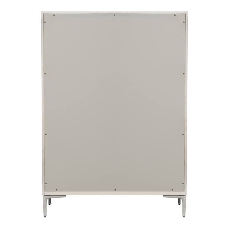 Furniture of America Fable Modern Solid Wood 5-Drawer Chest