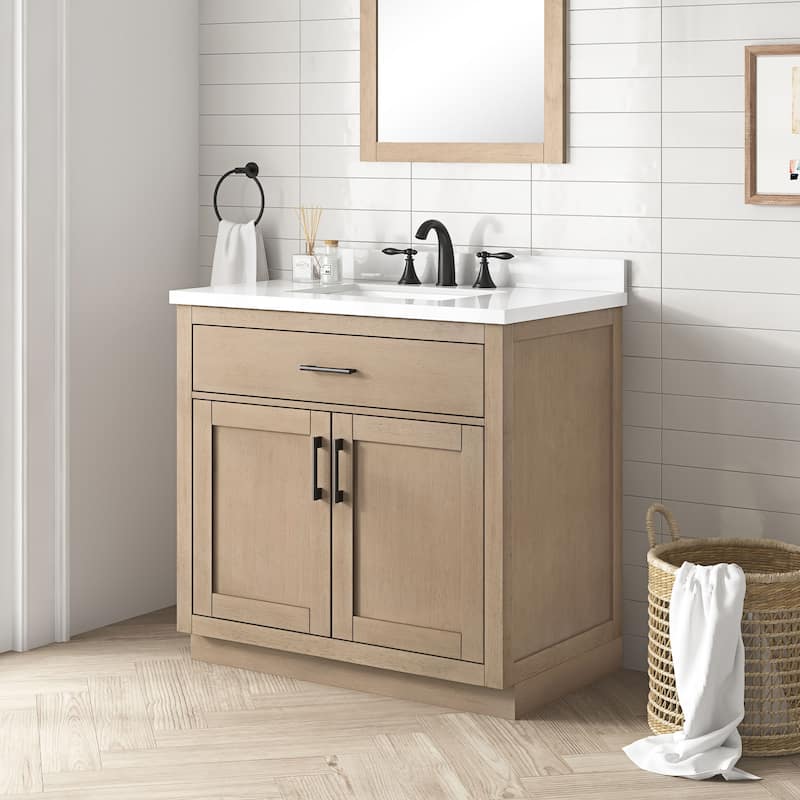 OVE Decors Bailey Bathroom Vanity with Power Bar