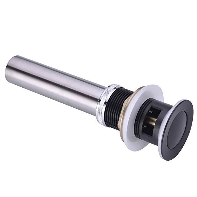 DORNBERG B012A Pop Up Bathroom Sink Drain with Overflow