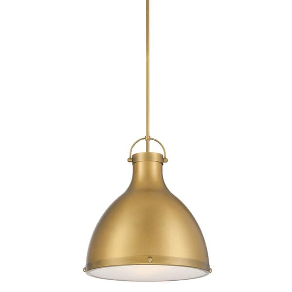 slide 2 of 8, Minka Lavery 3932 Lynk 17" Wide Pendant with Etched Opal Glass Shade