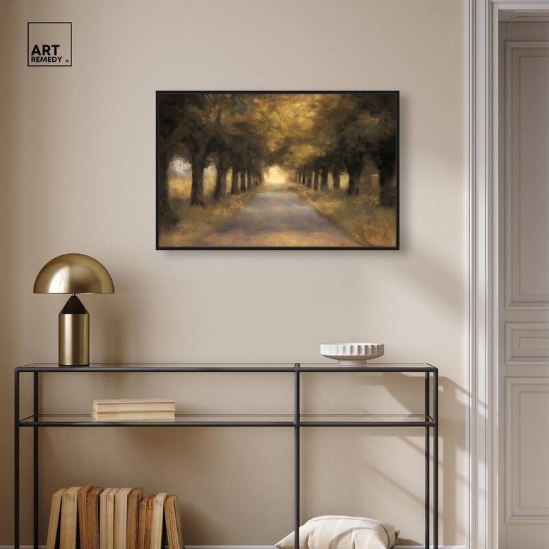 Misty Morning Canvas by Art Remedy