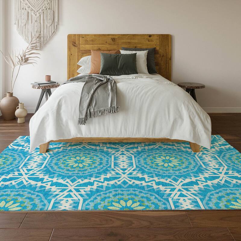 Premium Washable Super Soft Boho Global Mayfield Rug