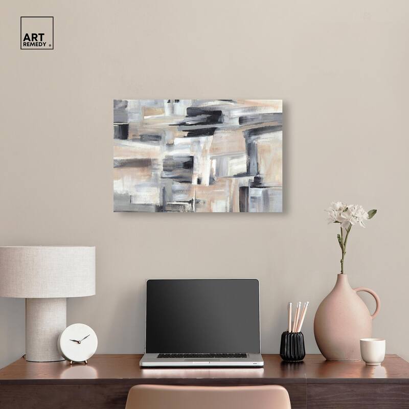 Neutral Nirvana Canvas by Art Remedy, Gallery Wrapped
