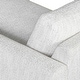 preview thumbnail 19 of 34, Reid 123 in. Left or Right Arm Facing Rectangular Sectional Sofa with Round Arms