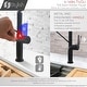 preview thumbnail 7 of 51, STYLISH Stainless Steel Single Handle Pull Down Sprayer Kitchen Faucet - Faucet Height: 16 3/4" | Spout Height: 7 1/2"
