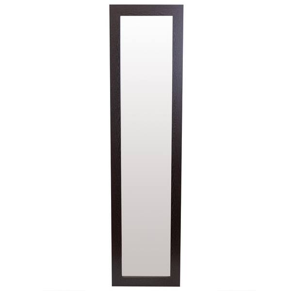 Home Basics Mahogany Full Length Easel Back Floor Mirror 63.00 x 15.87 x 12.50 On Sale Bed