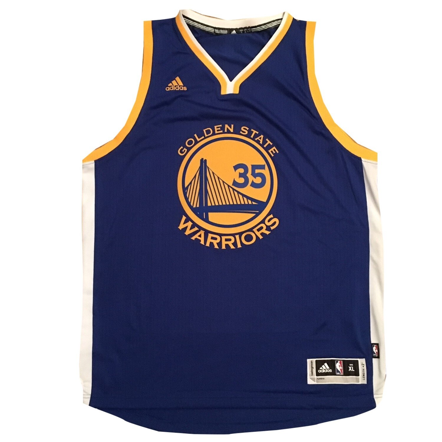 Shop Kevin Durant Autographed Golden State Warriors Adidas