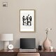 preview thumbnail 25 of 60, Bebop II Black Art Canvas Print by Art Remedy