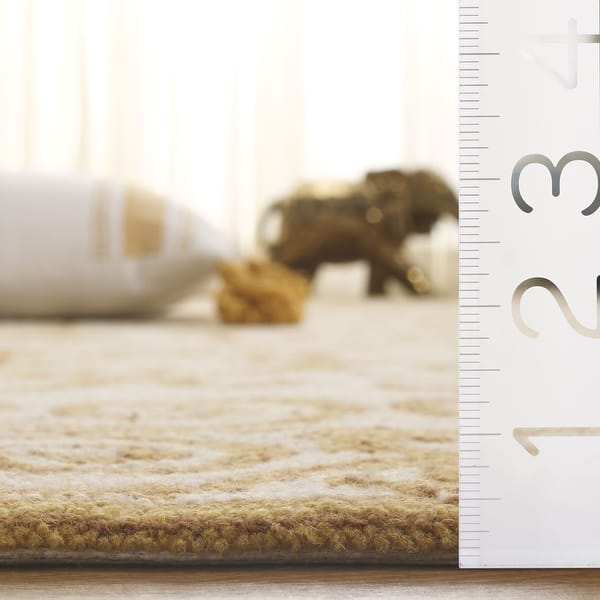 dimension image slide 0 of 5, Safavieh Hand-hooked Chelsea Cherrelle Country Oriental Wool Rug