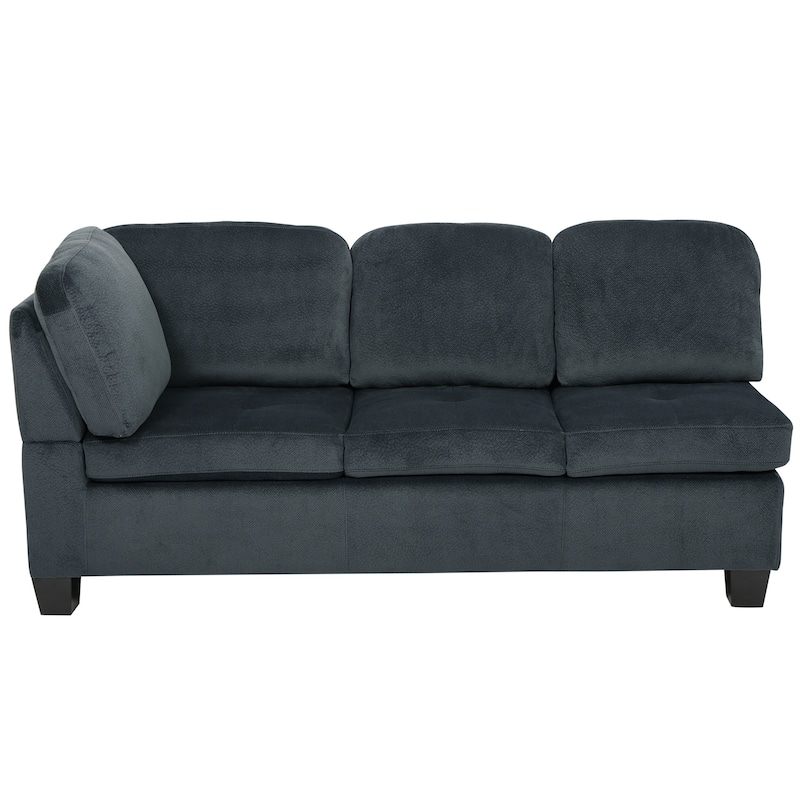 Canterbury Fabric 2-piece L-Shaped Sectional Set by Christopher Knight Home