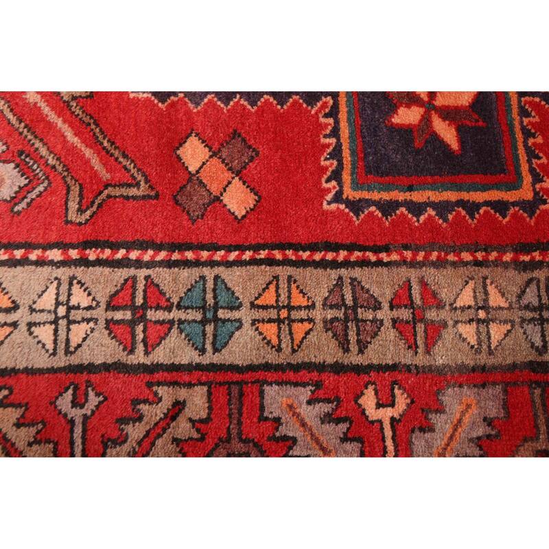 ECARPETGALLERY Hand-knotted Konya Anatolian Red Wool Rug - 4'4 x 10'2