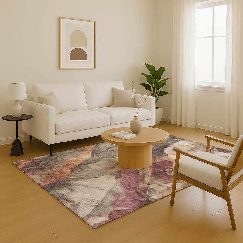 Premium Washable Super Soft Abstract Mayfield Rug