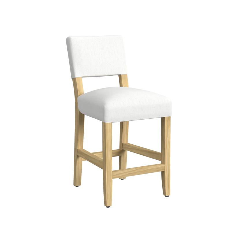 HomePop Open Back Counter Stool