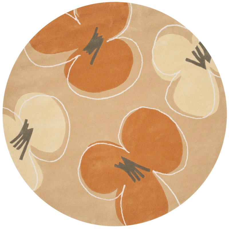 SAFAVIEH Handmade Soho Sarai Daisy N.Z. Wool Rug