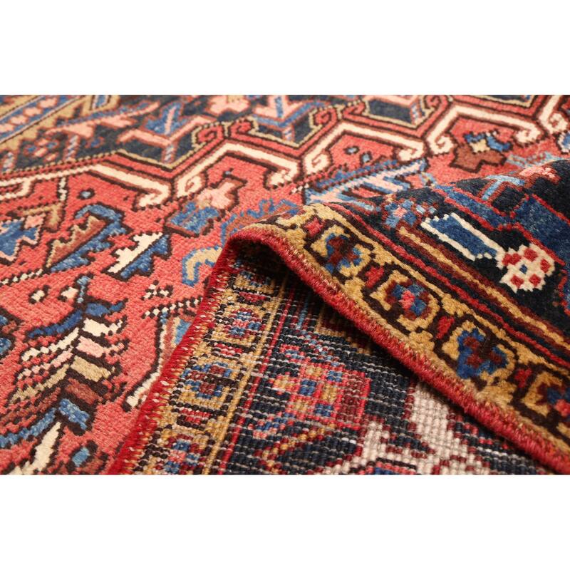 ECARPETGALLERY Hand-knotted Sarabi Red Wool Rug - 8'1 x 10'10