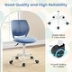 preview thumbnail 18 of 28, Gymax Kids Desk Chair Ergonomic Swivel Children Mesh Study Height