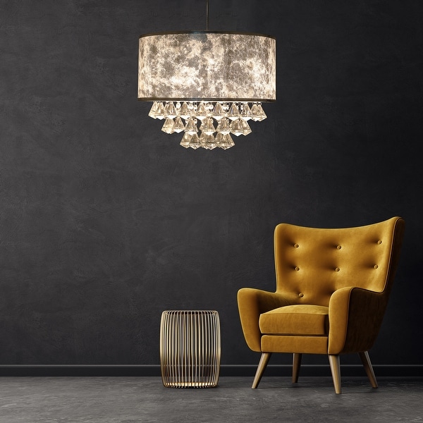 Homcom crystal chandelier hot sale
