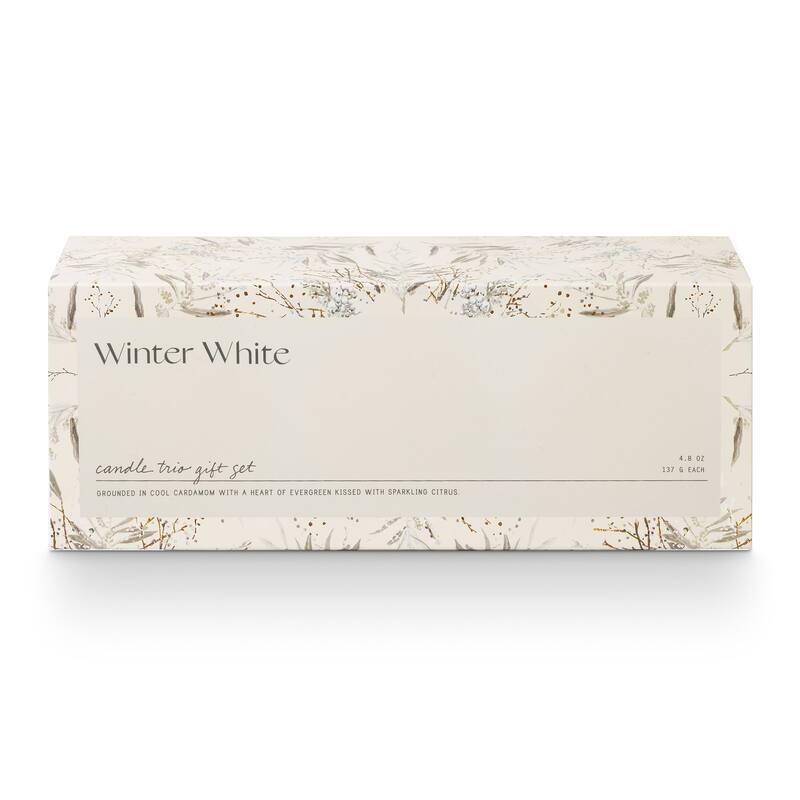 ILLUME Noble Holiday Winter White Candle
