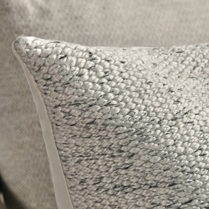 Villa by Classic Home Stella Recycled Fabric Fabric Throw Pillow
