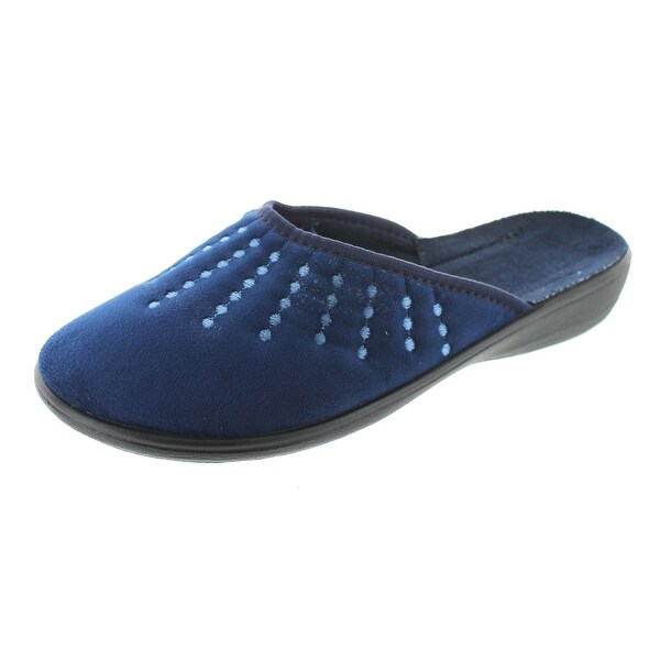 Sc Home Collection Womens Closed Toe Velour Slippers