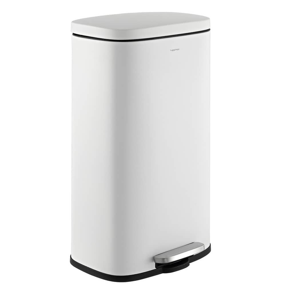 happimess Curtis 8-Gallon Step-Open Trash Can