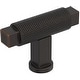 preview thumbnail 17 of 15, Amerock BP37621 Balata 9/16" Knurled Bar Cabinet Knob Oil Rubbed Bronze