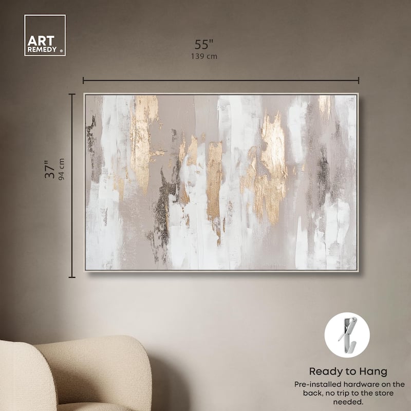 Gilded Brilliance I Canvas by Art Remedy