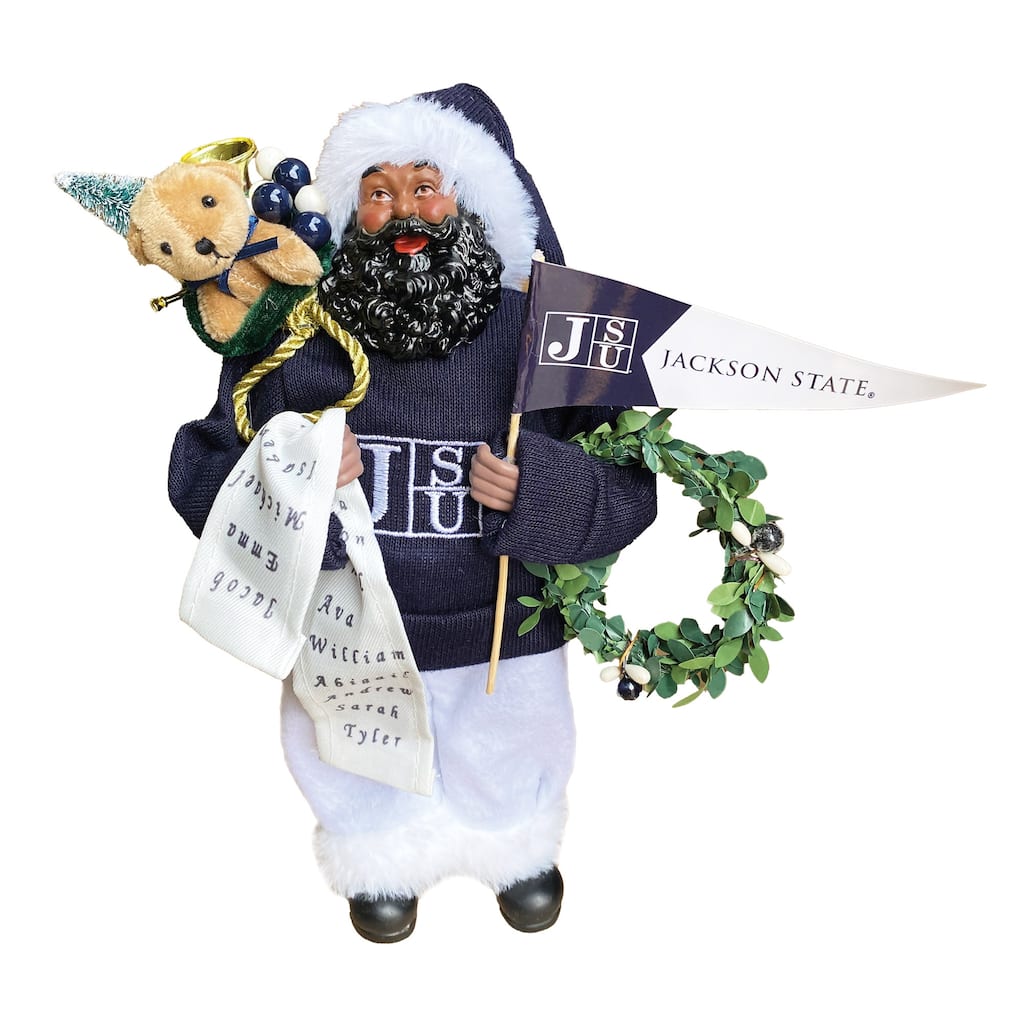12" Jackson State Proud Santa