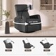 preview thumbnail 4 of 4, Evolur Maverick Power Recline Glider with Device Holder