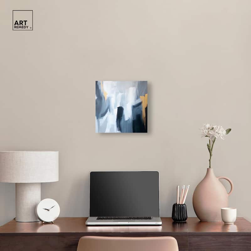 Contained Gesture II Canvas by Art Remedy, Gallery Wrapped