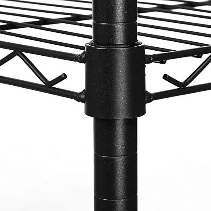 3-Tiers Large Size Garment Rack Clothing Rack With Wheels