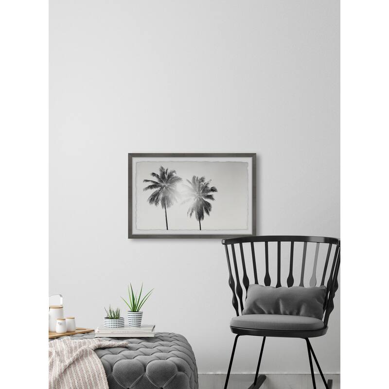 'Light from the Palm' Framed Painting Print