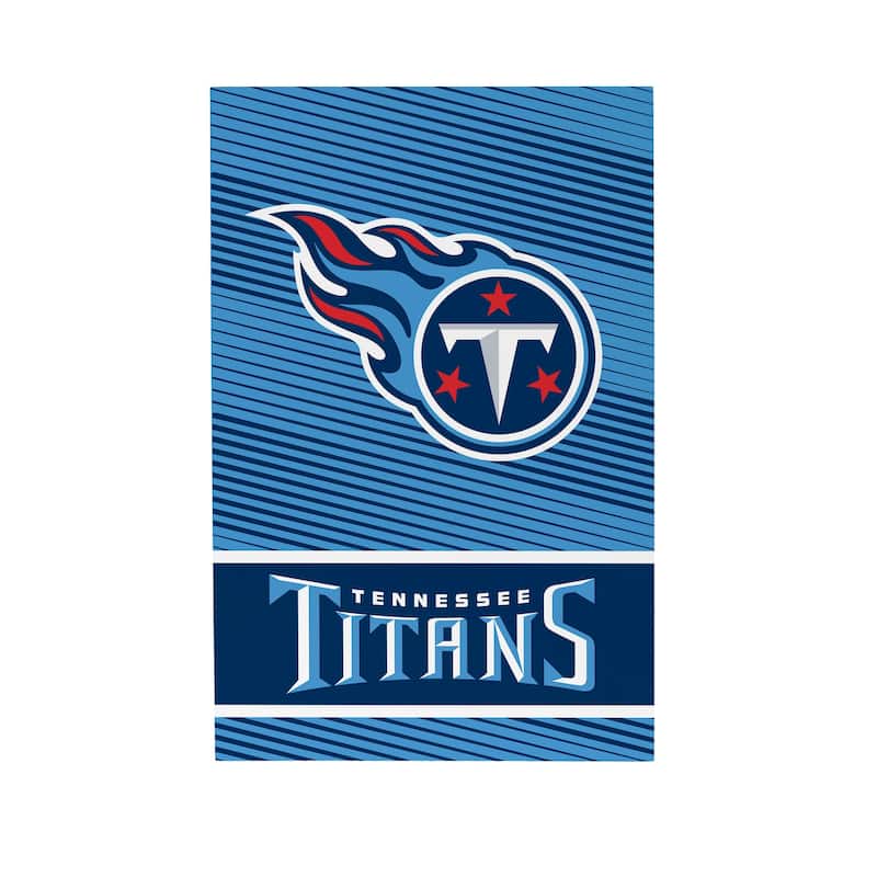 Tennessee Titans Wooden Tabletop Mantel Shelf Sign