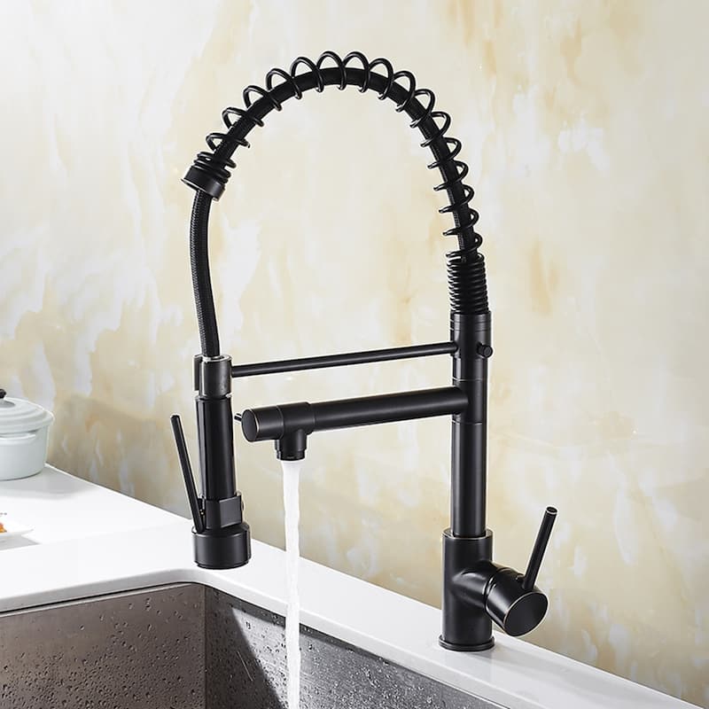 Single Handle Pull-down Kitchen Faucet