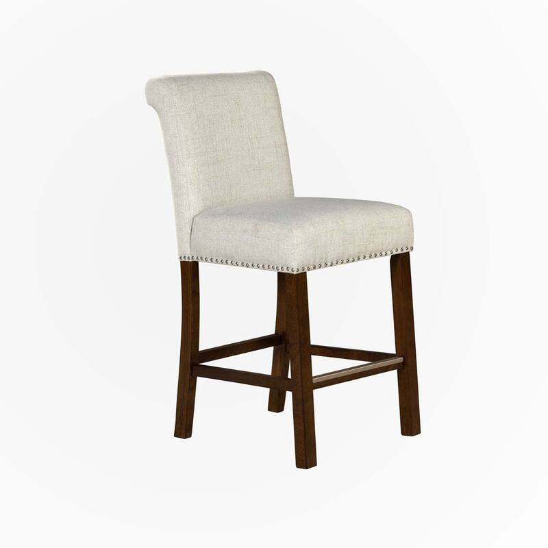 Counter Stool with Nailhead Trim Set of 2,only chairs